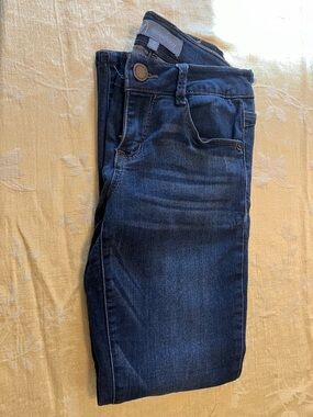 Wit & Wisdom Dark Blue Straight Leg Jeans